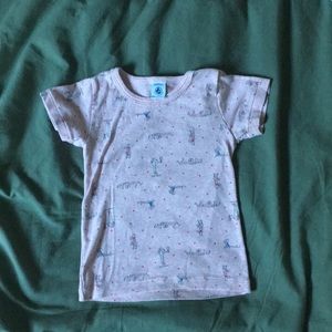 Petit Bateau pink t-shirt